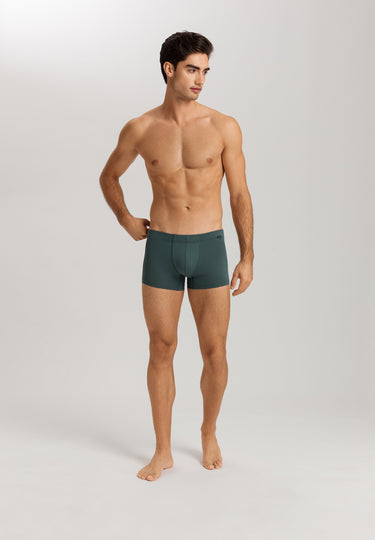 Cotton Essentials 2 Pack Boxer Brief With Covered Waistband | Herb Tea / Vint Indigo 73079-3022